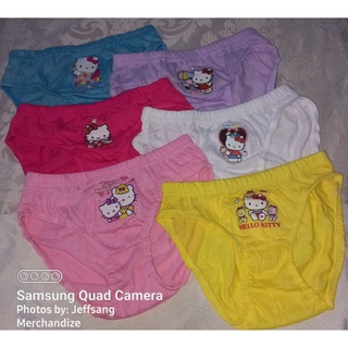 6 PCS PANTY PRINTED COTTON FOR BABIES 1 TO 3 YEARS OLD