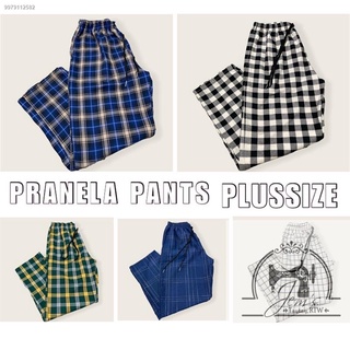 (Sulit Deals!)♂▧℗⭐️ Plus size Plaid / Checkered Pranela Woven Cotton Pants Pajama Unisex ⭐️