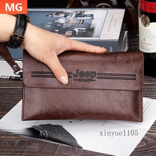 【Wallet】Wallet Men's Wallet 2020New Korean Style Men's Clutch Business Casual Clutch Clutch Large Capacity Mobile Phone Bag Long Wallet