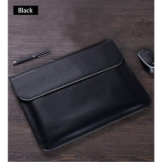 For Macbook Air 13.3 2018-2019 (Model:A1932) Newest Ultra Thin Sleeve PU Leather Pouch (KC-1513s)