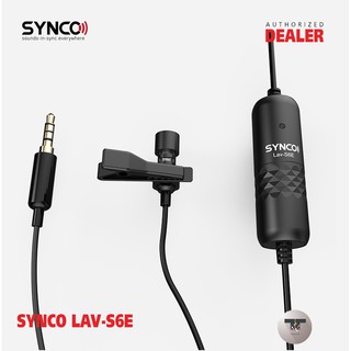SYNCO LAV- S6E LAVALIER MICROPHONE