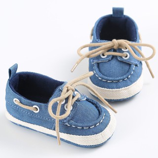 Kids Boy Girls Soft Sneaker Toddler Crib Shoes (9)