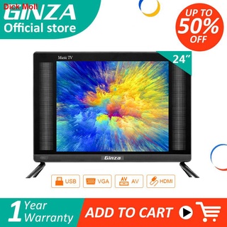 ■❀(tv stand) GINZA 22 inchTV 24 inch FHD TV Sale Flatscreen Not Smart TV sale Ultra-slim LED TV Che