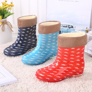 ❀✧✈Summer rain boots, women s non-slip slope with wear-resistant rain boots, women s fresh Korean wo