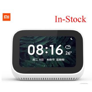 In-Stock Xiaomi AI Touch Screen Speaker Digital Display Alarm Clock WiFi Smart Connection Mini Home Audio Speaker