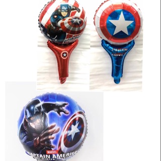 Captain America Theme Foil Balloons Balloons