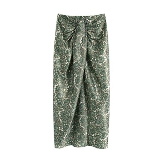 Wholesale Fashion Printing Sarong Slim Skirt 1896