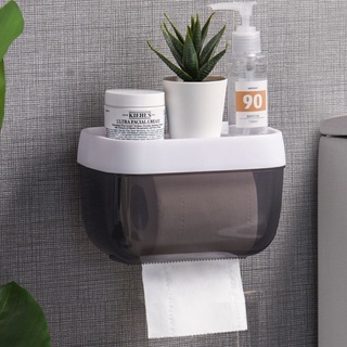 【Factory Direct】Punch-Free Toilet Tissue Box Toilet Paper Roll Paper Hand Carton Toilet Paper Rack