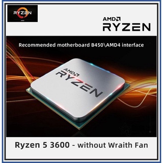 【Tiktok Popular】[New]AMD Ryzen 5 3600 bulk CPU processor 6 core 12 thread 3.6GHz 65W AM4 interface.