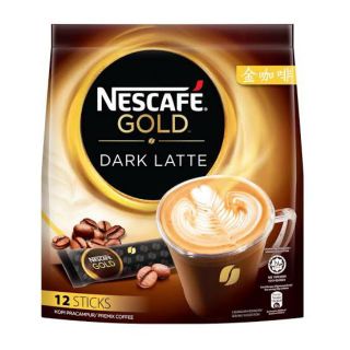 Nescafe Gold Dark Latte Premix Coffee (1)
