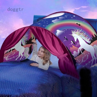 Kids Dream Bed Tents Children Fantasy Night Sleeping Fordable
