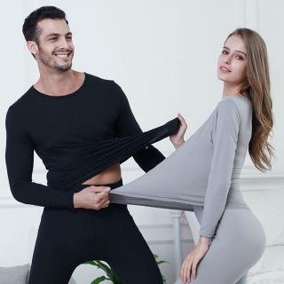 Men Women Winter Warm Inner Wear Thermal Underwear Long Johns Pajama Set