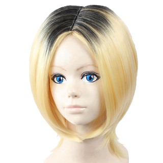 Selling Haikyuu Kozume Kenma Cos Wig New Sexy Short Mixed Color Cosplay Hair (6)