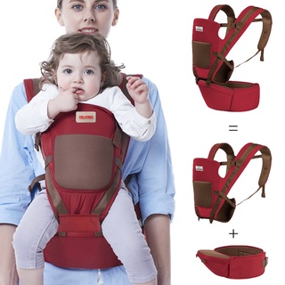 {Starting}bullhope Baby carrier Multifunctional Baby Hip Seat Carrier Breathable Adjustable Carrier (8)
