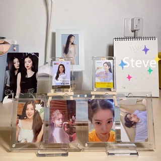 Steve Clear Acrylic Photocard Frame / Stand for Kpop Photocard & Game Card Display Frame