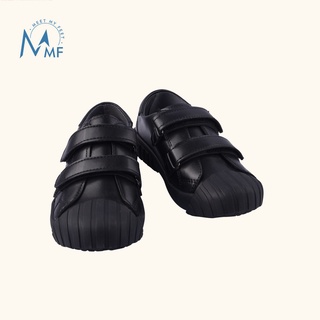 Meet My Feet Jack- Black Shoes / School Shoes for Boys