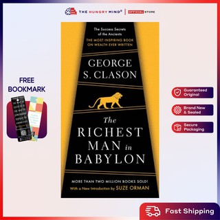 The Richest Man in Babylon (ORIGINAL) by George Clason Paperback Self Help Books with Freebie