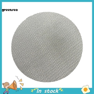 GRS_ Widely Use Tea Filter Mesh Round Filter Mesh Coffee Making Accessory Portable for Home