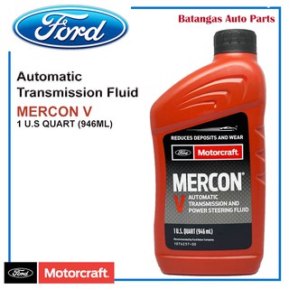 MOTORCRAFT Mercon V Automatic Transmission and Power Steering Fluid 946ML