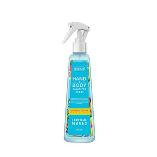 Fresh Tropical Wave Hand and Body Sanitizer Spray (400ml)