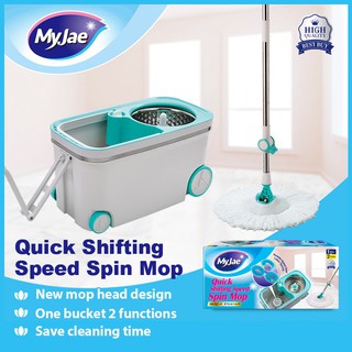 ✔▪✎MyJae Spin Mop Ultra-high speed Thick Bucket / Mop & Bucket sweeper mop