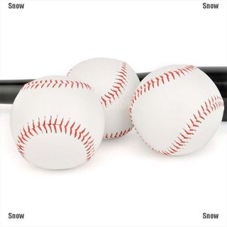 【HOT Snow】New 9" Soft Leather Sport Game Practice & Trainning Base Ball BaseBall Softball (1)