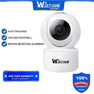 [Delivery in 3 Days]Wistino CCTV Camera 3MP IP Cam Home Camera Human Detection Function CCTV Monitor 2-Way Audio Night Version Baby Monitor, Motion Detection, Wireless IP Security Surveillance System -Support via Door bell&Door gate Sensor