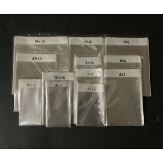 OPP Plastic with Adhesive / Self Seal Plastic (50’s)
