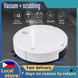 Sweeping Robot Vacuum Cleaners Smart Automatic 4500Pa Cleaner Mist UV Disinfection Dust Sweeper