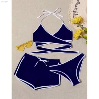 ☂◎Ashara 3-in-1 Padded Summer Swimsuit (3in1 swimsuit)