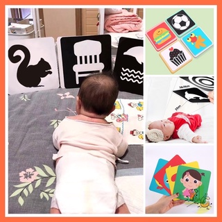 Montessori Baby Visual Stimulus Flash Card Set