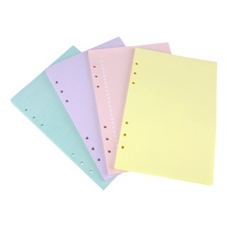 Colorful Notebook Planner Loose Leaf Binder Refill Paper (1)