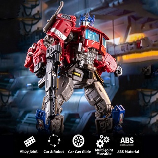 Bumblebee Toys Transformers Racing Commander H6001-4 SS38 Optimus Prime Car Alloy Movable Robot