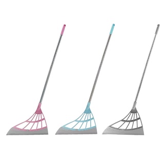 Multifunction Magic Broom 2-in-1 Sweeper Easily Dry the Floor and Remove Dirt Hangable Handle Design