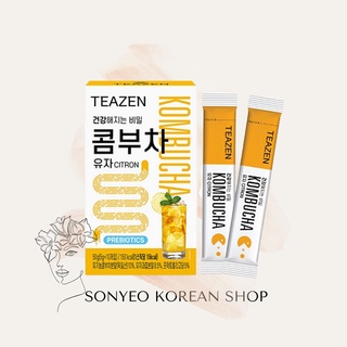 Teazen Kombucha Citron 5g per stick (BTS Jungkook favorite healthy drink)