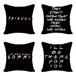 Friends Throw Pillow Case/Cushion Cover