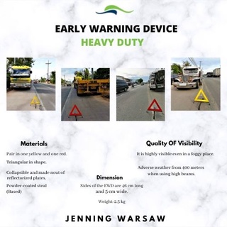 Heavy Duty Early Warning Device (EWD)