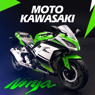 【Kawasaki Ninja 250】1:12 Kawasaki Ninja 250 motorcycle small H2 model simulation alloy motorcycle 63