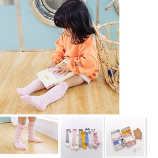 Cute Baby Stockings Cotton Newborn Anti-slip Socks Cartoon Kids Non-slip Sock Baby Knee Socks