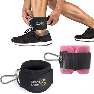 Fitness Ankle Straps Padded Double D-ring Adjustable Ankle Guard Strap Hip Abductors Leg Gym Training