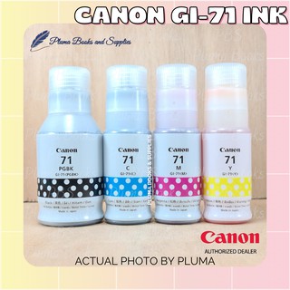 Pluma Books - Canon Pixma GI 71 Genuine Ink (Black/Cyan/Magenta/Yellow)