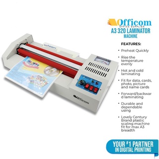 Laminator machine A4/A3 size Officom