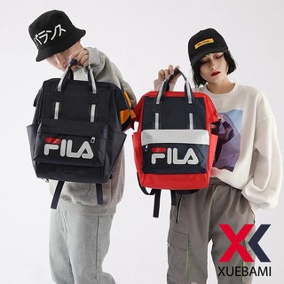 FRNC FILA Flap backpack Korean Canvas Couple School Bag