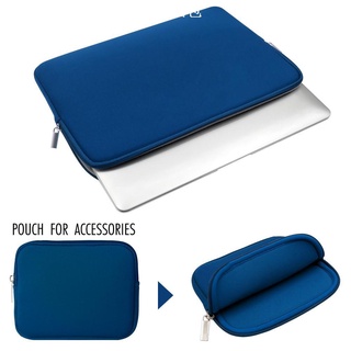 Laptop Bags۞Laptop Pouch 14.6,15.6 inch Zipper Soft Sleeve Bag Pouch Case