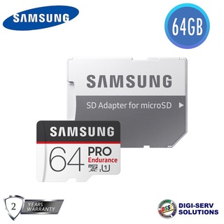 （Spot Goods3－5Days）Samsung PRO Endurance 64GB MicroSD Card with SD Adapter, Up to 100 MB/s Read & Up