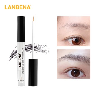 LANBENA Eyebrow Growth Serum Longer Eyebrow Enhancer Eyelash Fast Powerful Hair Growth (1)
