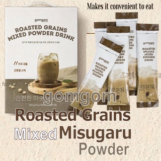 gomgom 13 Roasted Grains Mixed Misugaru powder 24g/ Non-caffeinated / low-calorie/highly nutritious