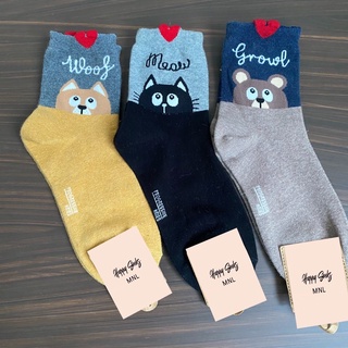 Korean Socks Animals Iconic Socks
