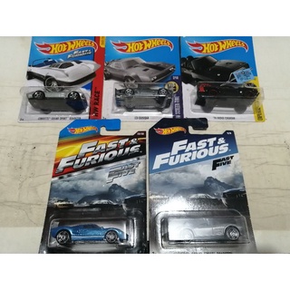 Hot Wheels Fast Furious Ice Dodge Charger Corvette Grand Sport Ford GT 40 Five 5 Fate HW Screen Time