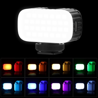 Ulanzi VL15RGB Mini RGB LED Video Light On-Camera Fill Light for Vlogging Still Life Ambient Lighting Photography